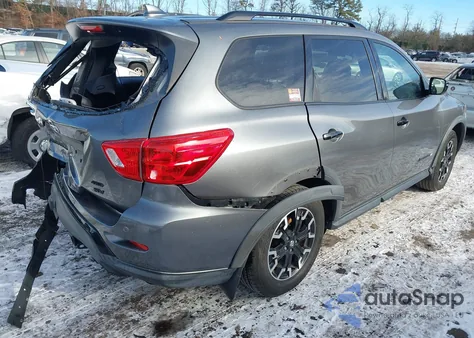 2020 Nissan Pathfinder Sv 4Wd из США, поврежденный, VIN 5N1DR2BM7LC578985